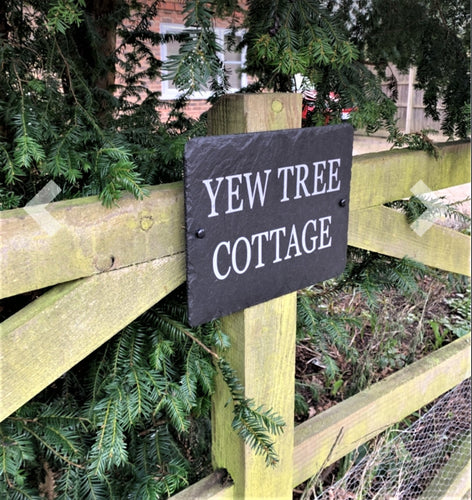 Personalised Address Sign