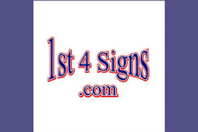 1st 4 Signs Logo
