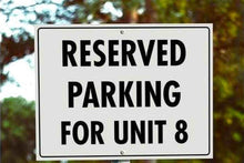 Parking Bay Signs