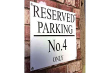 Parking Bay Signs
