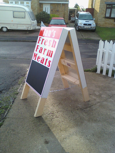 Heavy duty custom made A-Board