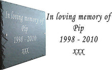 28cm x 18cm Memorial Slate Plaque Personalised for your Loved one - Memory Poem Personalised Approx inches 11" x 7"
