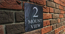 Various Sizes ~ Slate House Signs. Sustainable Slate