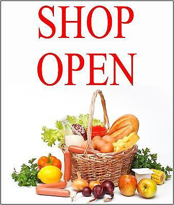 Shop Open Sign - Farm - Home & Shop Signs Various Sizes Available