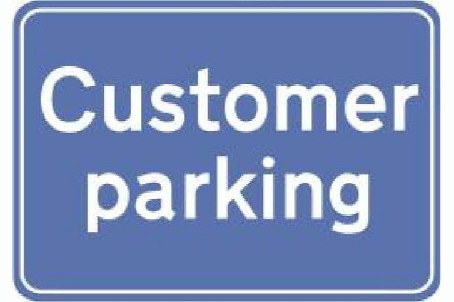 Customer Parking Sign - Health & Safety Signs High Quality Interior & Exterior