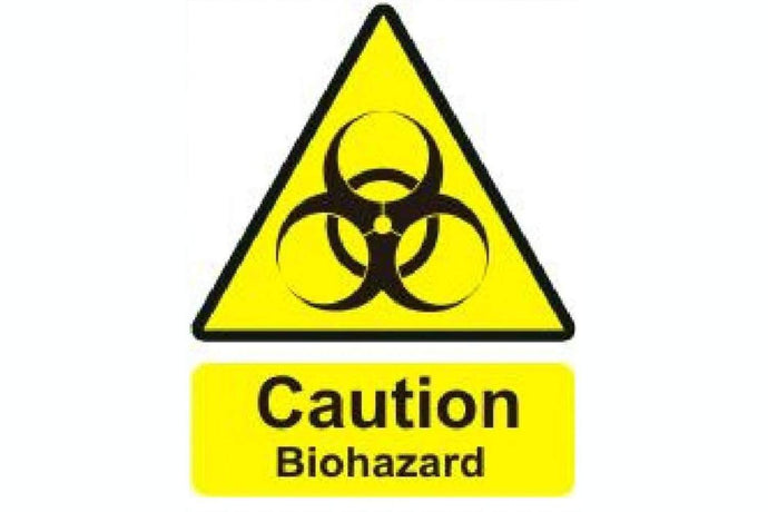 Caution BioHazard Sign - Health & Safety Signs High Quality Interior & Exterior