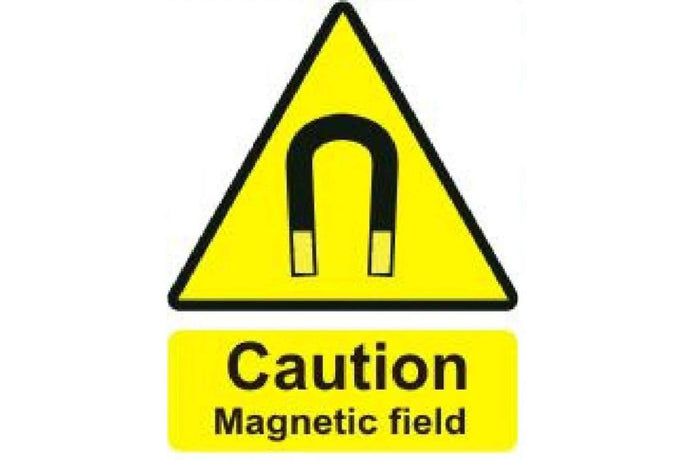 Caution Magnetic Field Sign - Health & Safety Signs High Quality Interior & Exterior