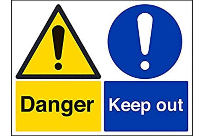Danger Keep Out Sign - Health & Safety Signs High Quality Interior & Exterior