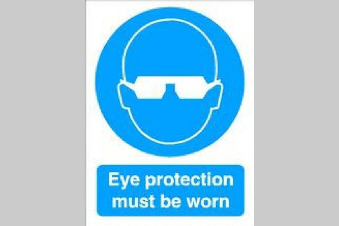 Eye Protection Must Be Worn Sign - Health & Safety Signs High Quality Interior & Exterior