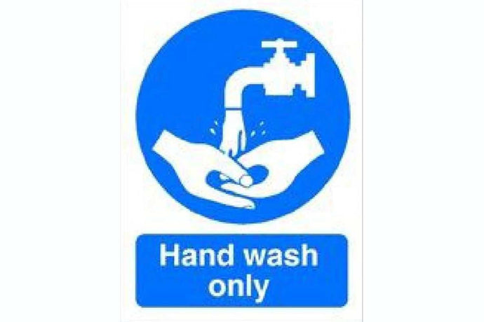 Hand Wash Only Sign - Health & Safety Signs High Quality Interior & Exterior