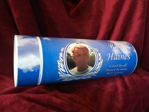 Adult Scatter Tube with Personalised Photo
