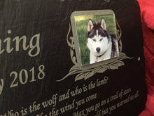 Memorial Photo Plaque for Amazing Lasting Beauty For Loved People or Cherished Pets