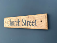 Strong Natural Oak Signs