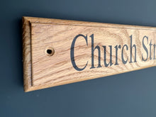 Strong Natural Oak Signs