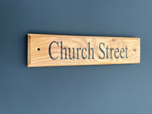 Strong Natural Oak Signs