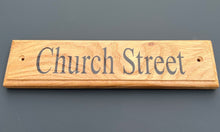 Strong Natural Oak Signs