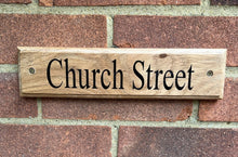 Strong Natural Oak Signs