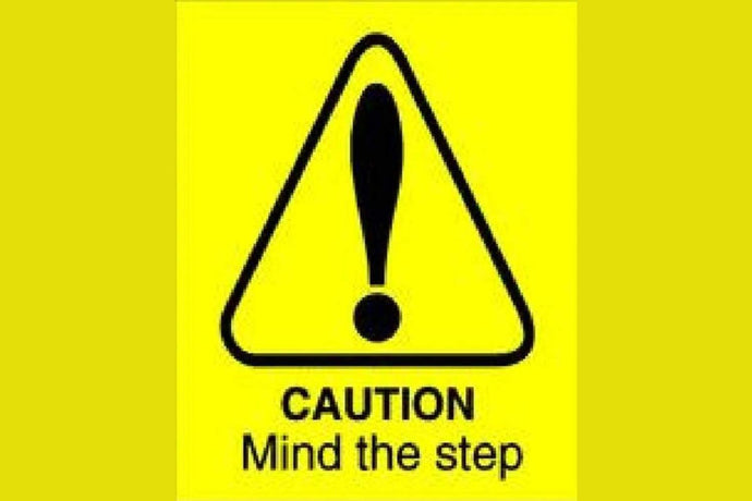 Mind The Step Sign - Health & Safety Signs High Quality Interior & Exterior