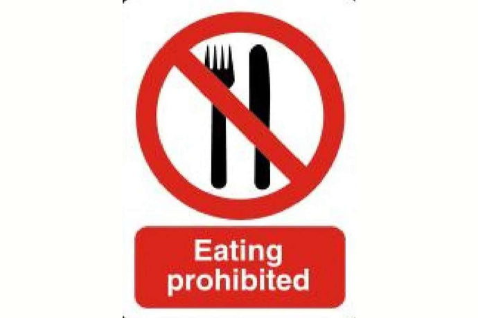 No Eating Sign - Health & Safety Signs High Quality Interior & Exterior