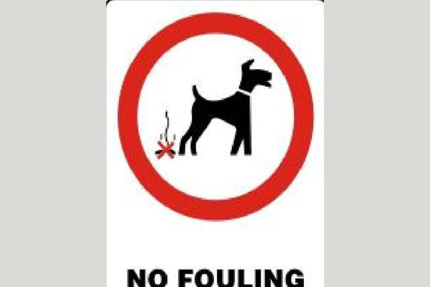 No Fouling Sign - Health & Safety Signs High Quality Interior & Exterior