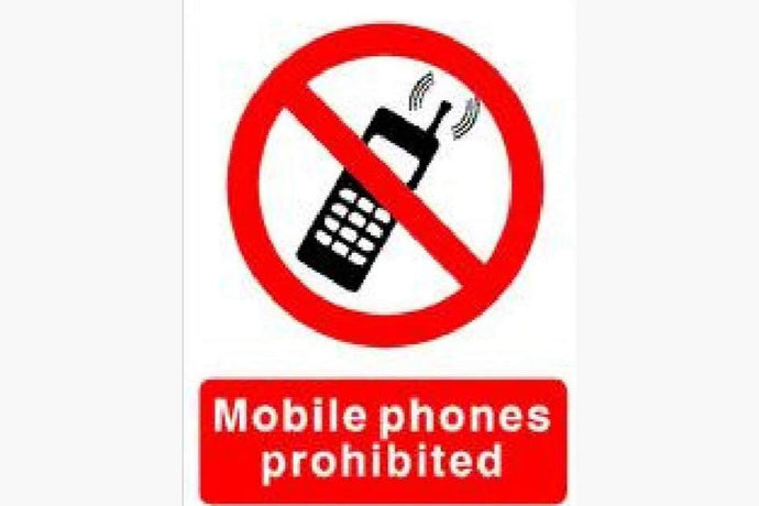No Mobile Phones Sign - Health & Safety Signs High Quality Interior & Exterior