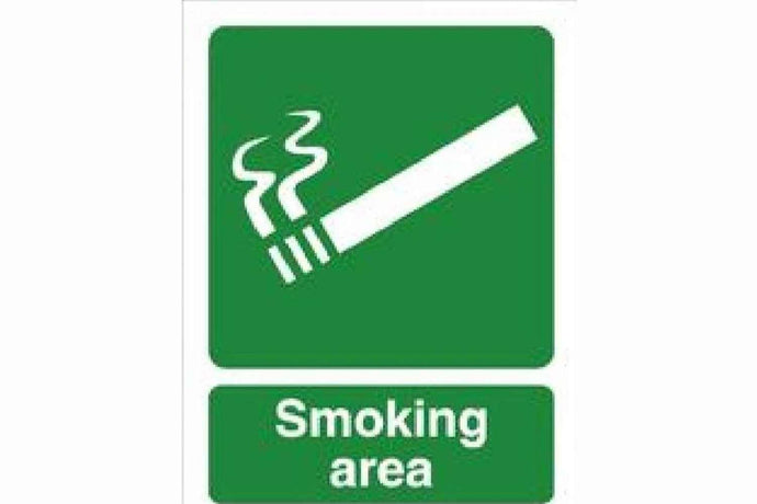 Smoking Area Sign - Health & Safety Signs High Quality Interior & Exterior