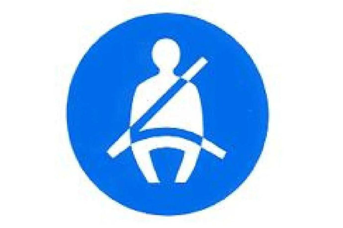 Wear Seat Belt Sign - Health & Safety Signs High Quality Interior & Exterior