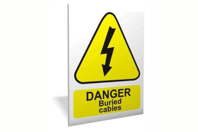 Buried Cables Sign - Health & Safety Signs High Quality Interior & Exterior