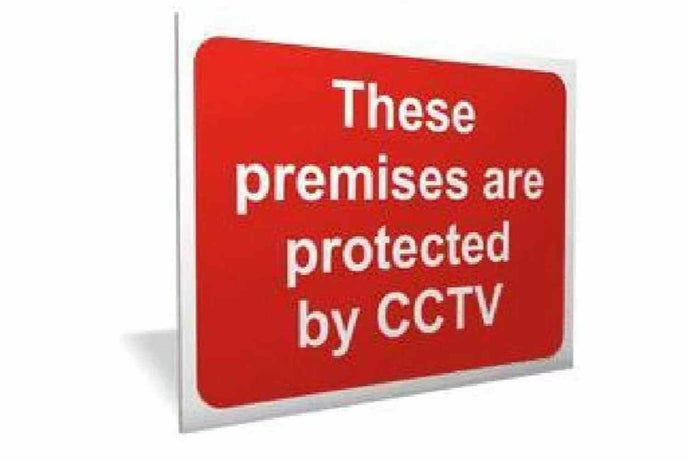 CCTV Protected Sign - Health & Safety Signs High Quality Interior & Exterior