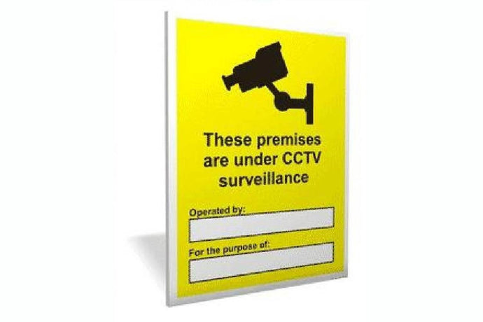 CCTV Survailance Sign - Health & Safety Signs High Quality Interior & Exterior