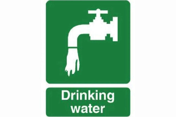 Drinking Water Sign - Health & Safety Signs High Quality Interior & Exterior