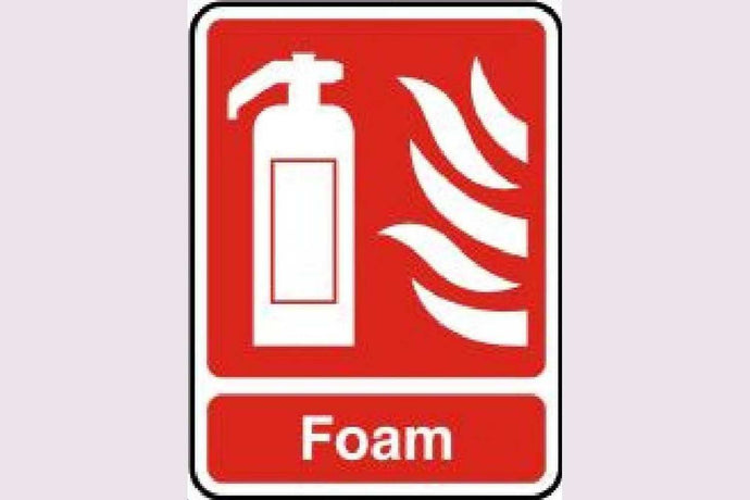 Foam Fire Extinguisher Sign - Health & Safety Signs High Quality Interior & Exterior