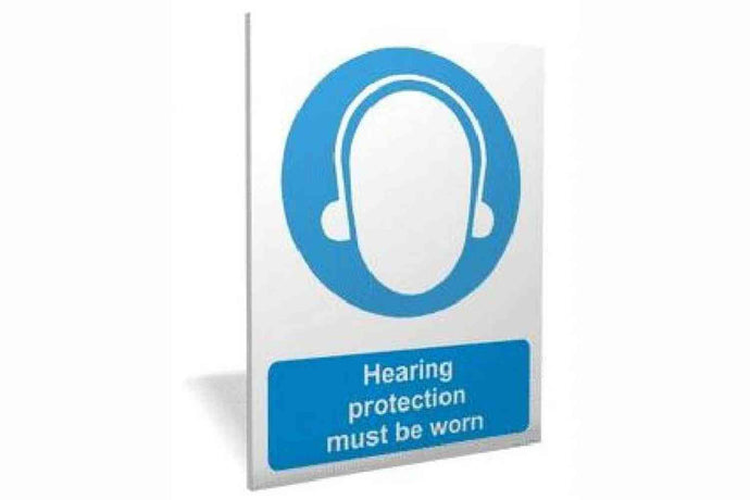 Hearing Protection Must Be Worn Sign - Health & Safety Signs High Quality Interior & Exterior