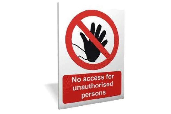 No Access Sign - Health & Safety Signs High Quality Interior & Exterior