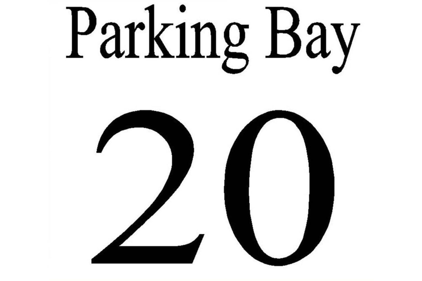Parking Bay Signs