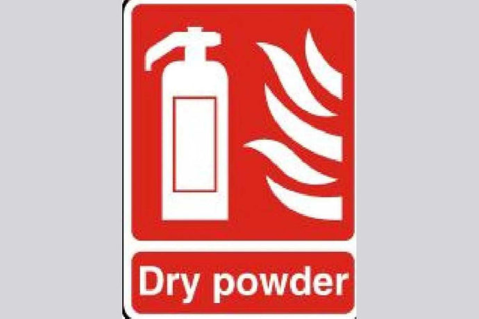 Powder Fire Extinguisher Sign - Health & Safety Signs High Quality Interior & Exterior
