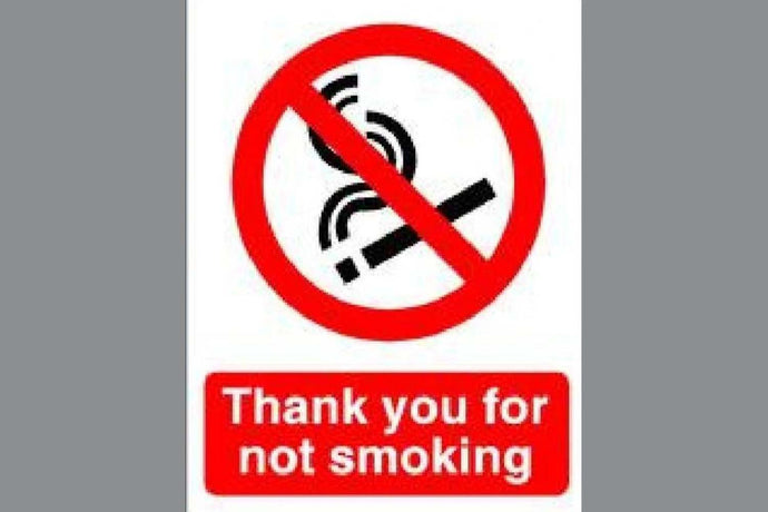 Thank You For Not Smoking Sign - Health & Safety Signs High Quality Interior & Exterior