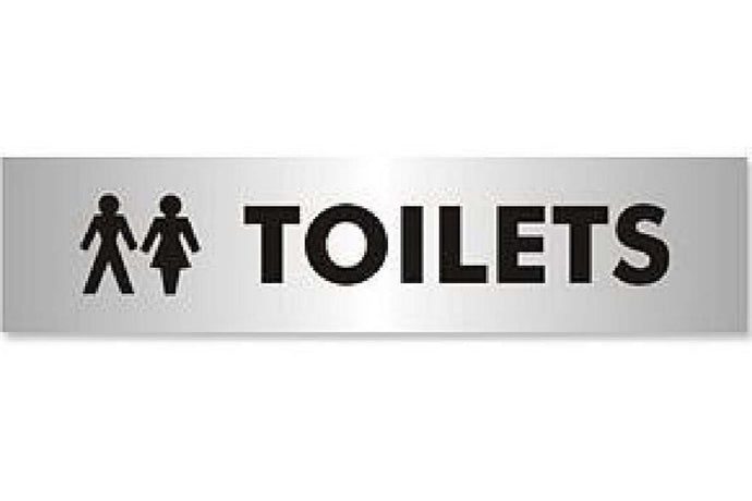 Toilets Sign - Health & Safety Signs High Quality Interior & Exterior