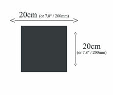 Sign size chart