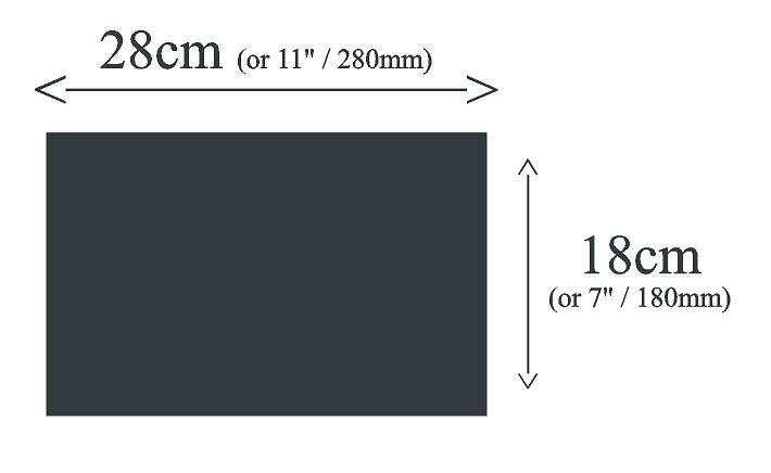 1st 4 Signs size charts