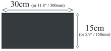Size chart for house sign