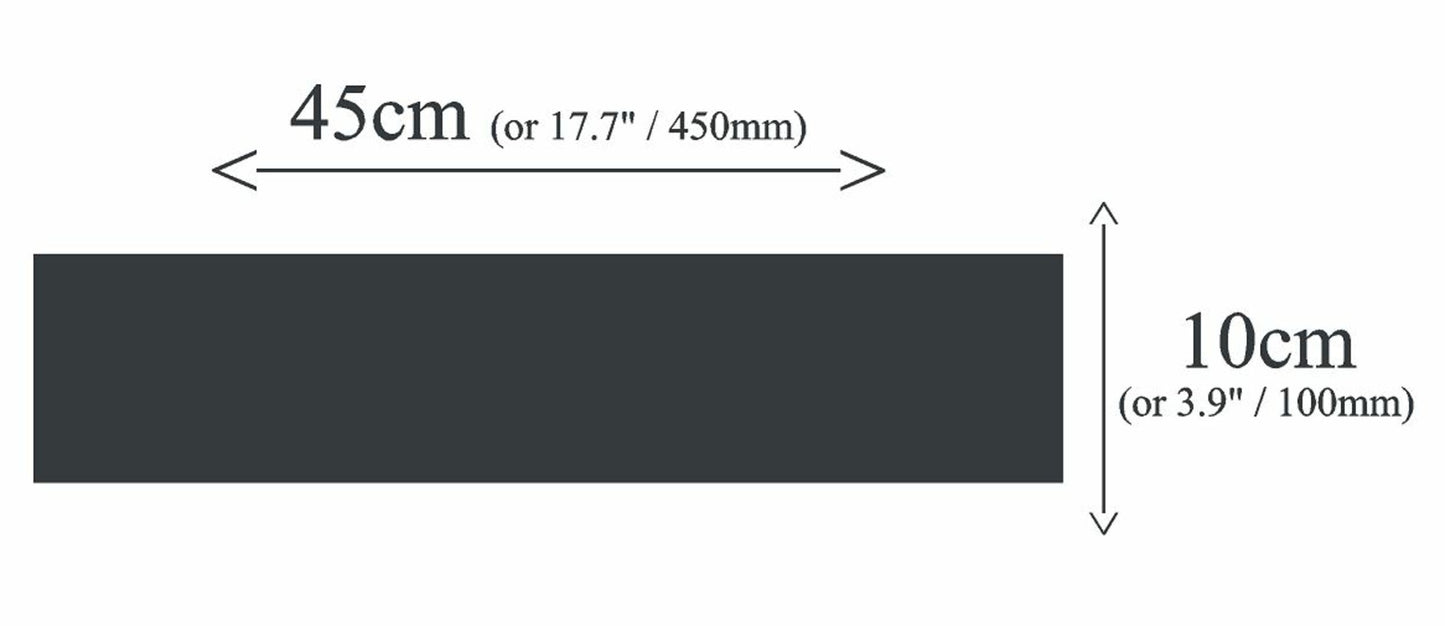 1st 4 Signs size chart