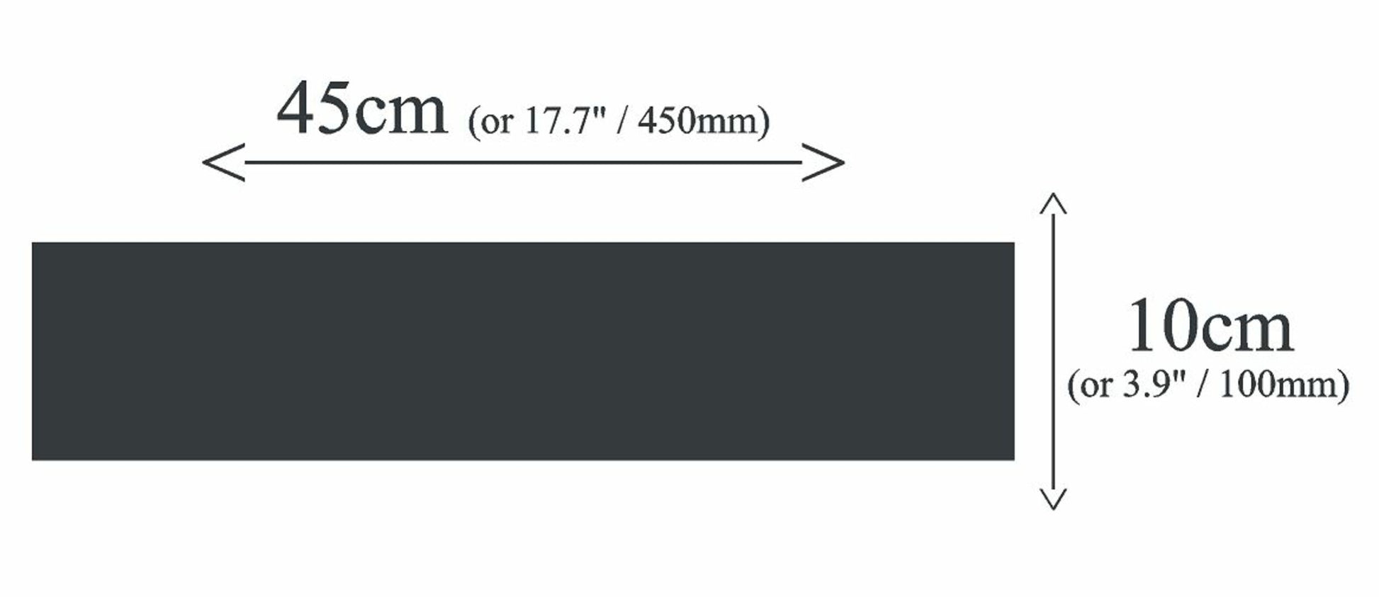 1st 4 Signs size chart