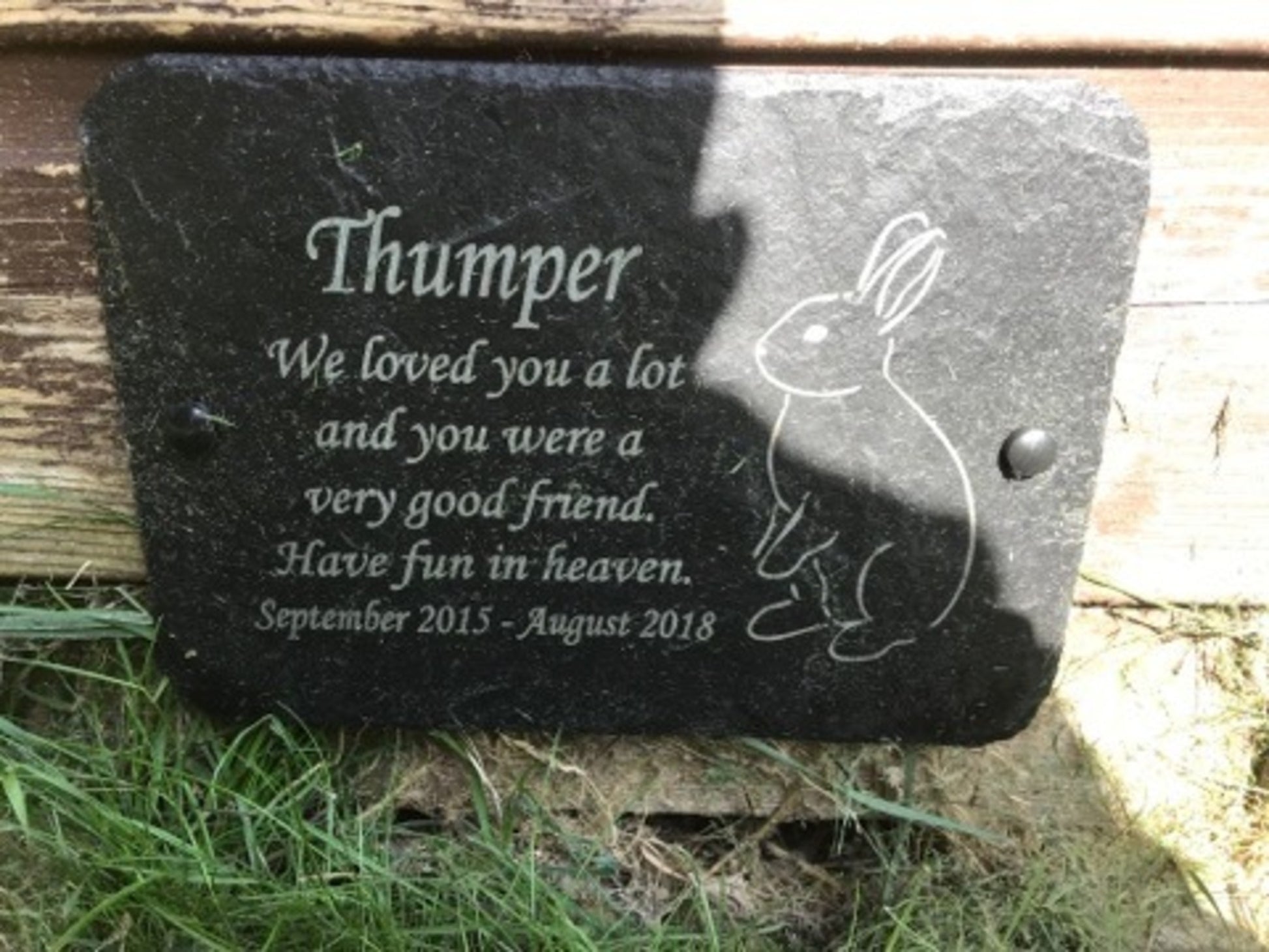 Memorial Slate Plaque, Personalised for your Pets - You Can Add Mutilple Names and choose any silhouette image