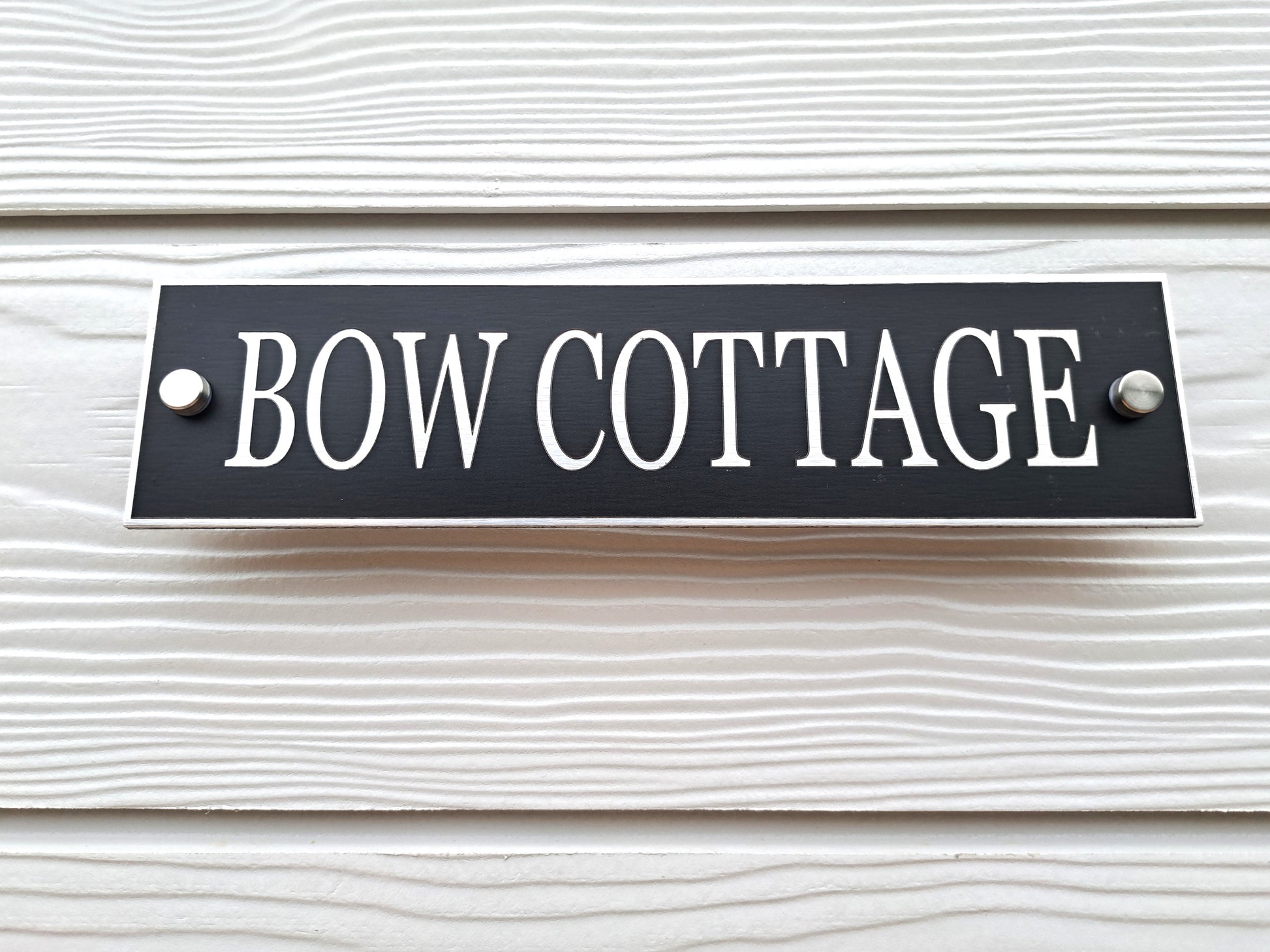 Aluminium House Signs in Various Sizes & Colours.