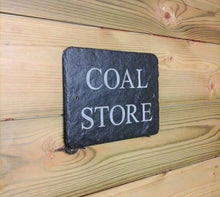 Coal store sign