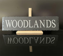 Long Slate House / Gate Sign