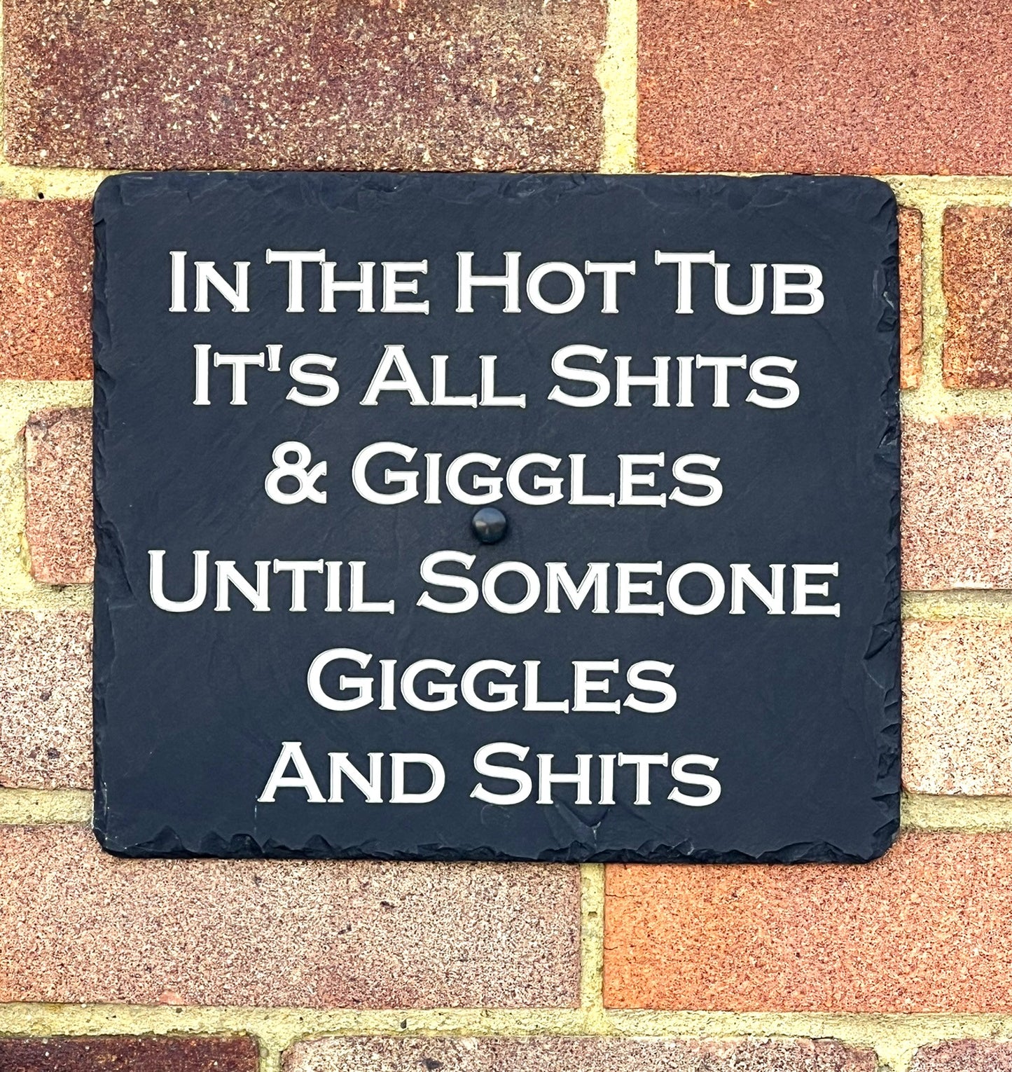 Personalised HOT TUB Sign