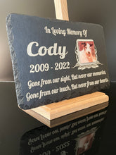 Pet Photo Grave Marker with Oak Stake Option