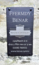 Large House Sign Portrait